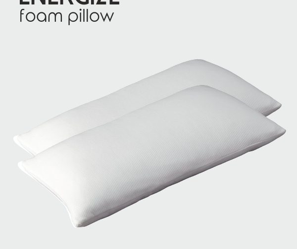Energize foam pillow