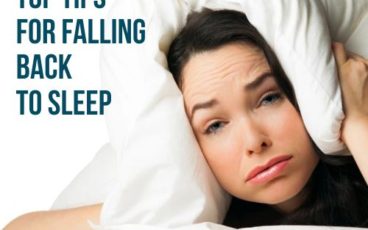 Top tips for falling back to sleep